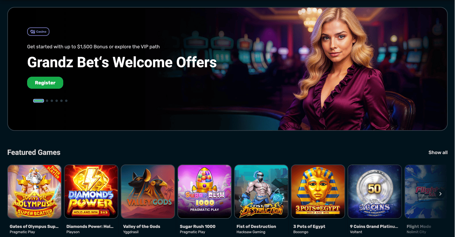 Grandz Bet Casino Grandz Bet Casino